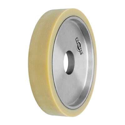 Contact wheel made of solid Vulkollan®, smooth surface